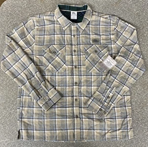 Colosseum Outdoors Mens Tan  L/S Button Up Shirt Size Large - Picture 1 of 5