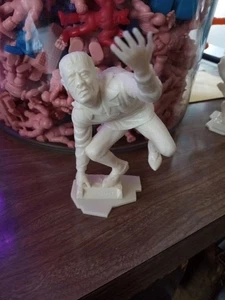 Marx Glöckner Kunststoff Figur Universal Monsters Vintage weiß  - Bild 1 von 4