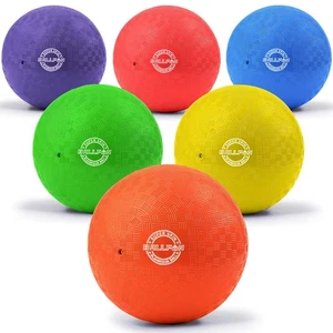 Völkerballs Spielplatzbälle 8,5", Ausweichball Set für Kinder & Erwachsene, Hüpf... - Bild 1 von 7