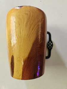 Vintage handgefertigter Holzbecher Krug - ca. 5-3/4" Renaissance Festival  - Bild 1 von 4