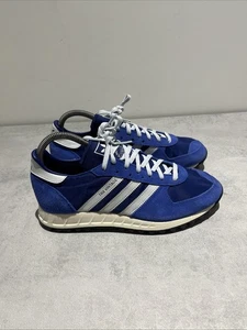 Adidas TRX Vintage Blue With Stripes And Cream Sole Walls Size 6 Trainers Men’s - Picture 1 of 9
