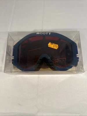 Gafas De Colección Scott EE. UU. 87 Motocross mx ama Azul/Blanco - Embalaje Sellado Foto 1 de 4