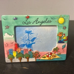 Los Angeles Porcelain Decorative Picture Frame “Luke-A-Tuke Design 7”x 6” - Picture 1 of 3