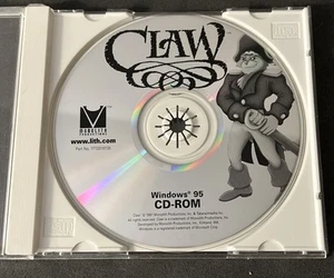 Ultra Rare CLAW PC CD-ROM Captain Claw Windows 95 1997 Monolith - Picture 1 of 2