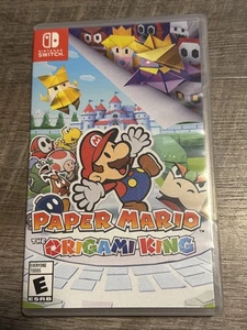 Paper Mario The Origami King (Nintendo Switch, 2020) CIB Tested - Picture 1 of 4