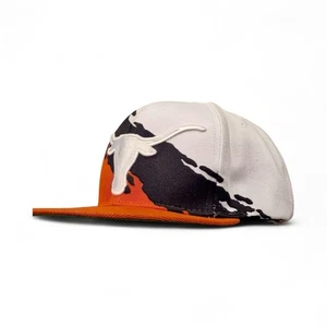 Vintage Texas Longhorns Splash Snapback Cap Mütze Mitchell & Ness University Rare - Bild 1 von 7