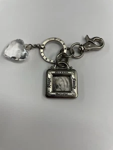 Silver Tone Picture Frame Keychain "Hope, Dream, Love, Believe" Reflections Bag - Picture 1 of 4