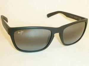 Maui Jim SOUTH SWELL Polarized Sunglasses 755-2M Matte Black/Gray Mirror Glass b - Picture 1 of 8