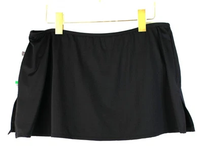 Falda de natación COCO REEF U95745 abertura panty adjunta talla grande negra venta al por menor $60 Foto 1 de 3