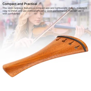 Coda per violino 4 corde materiale legno smussato fine accordatura sostituire HPT - Foto 1 di 23