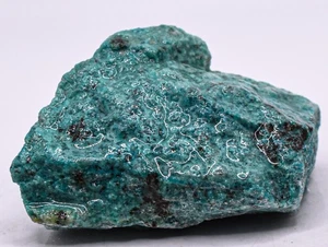 105g Blue Chrysocolla w/ Cuprite Rough Natural Crystal Mineral Raw Specimen Peru - Picture 1 of 5