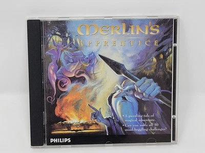 Merlin's Apprentice Philips Magnavox CDi CD-I Complete CIB Tested Free US Ship - Image 1 of 4