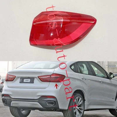 Fit For BMW X6 F16 X6M F86 2015-19 Right Outside Tail light Lens Cover Replace - Image 1 of 4
