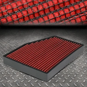 FILTRO DE AIRE ROJO CABINA PANEL DESPLEGABLE PARA 05-18 VW JETTA/GTI/PASSAT AUDI A3/Q3/TT - Imagen 1 de 6