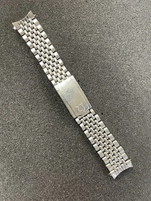 Vintage Omega 110.12 Beads Of Rice Stainless Bracelet….TJ1167 - Image 1 of 4