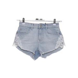 Bershka, Jeans Shorts, Größe: 32, Blau/Weiß, Damen #MBG - Bild 1 von 4