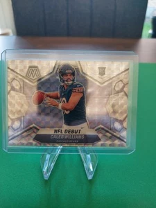 2024 Panini Mosaic Football Caleb Williams Silver Prizm NFL Debut RC - Picture 1 of 2