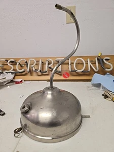 Vintage 1920s Akron Lamp Co Lantern Gas Lamp Wall Mount - Picture 1 of 7