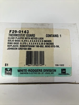 WHITE RODGERS THERMOSTAT GUARD # F29-0143 - Image 1 of 4