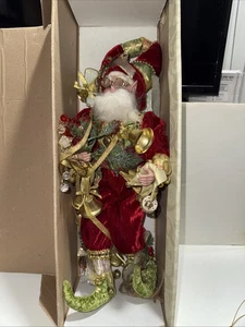 Mark Roberts Jingle bells Fairy Santa Claus Original Box Md 565/3000 51-82320 - Picture 1 of 14