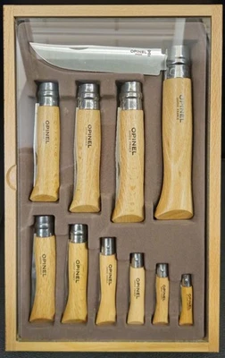Opinel con lama in acciaio al INOX pieghevole tascabile caccia funghi