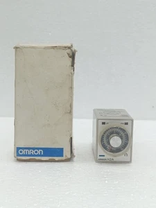 OMRON H2A MOTOR DRIVEN ANALOG TIMER 100–110VAC 50/60HZ 8-PIN TIMER WITH BOX NEW - Picture 1 of 11