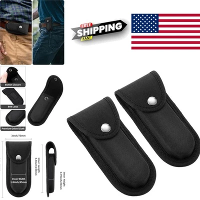 Bolsa multiherramienta duradera con cierre a presión para cuchillo plegable y accesorios Foto 1 de 4