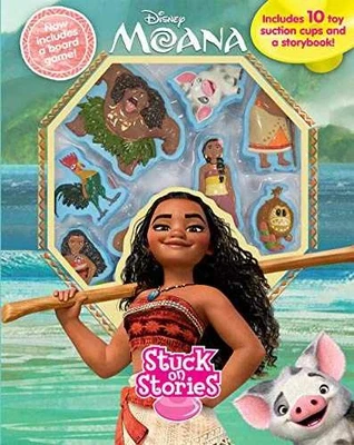 Disney Moana Stuck on Stories - Board book, by Phidal Publishing Inc. - Good - Image 1 of 2