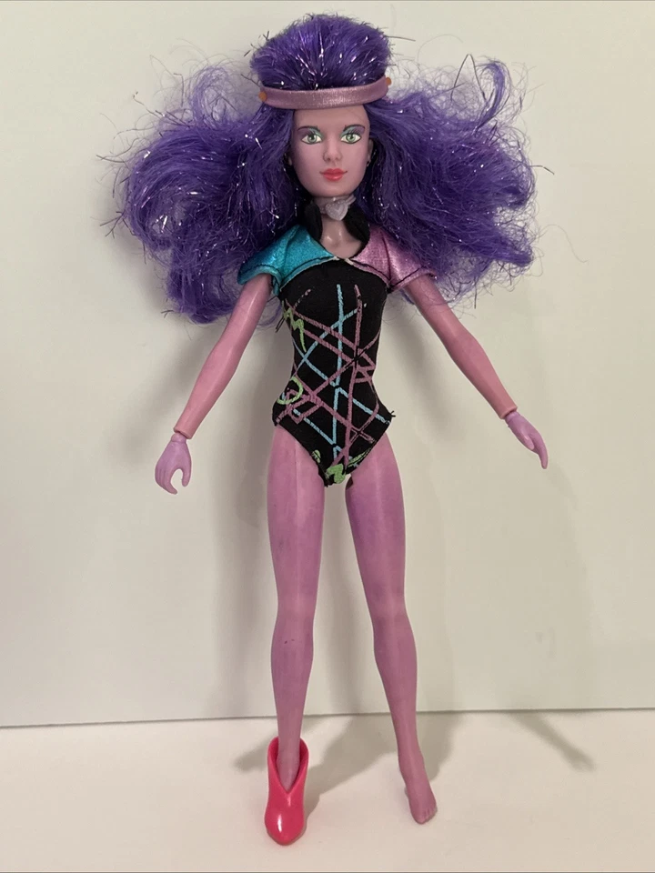 Boneca Sinergia Vintage 1985 Jem and the Holograms 12” com Faixa de Cabeça Parcial - Imagem 1 de 4