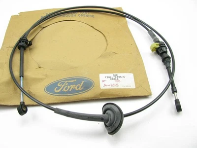 Cable de cambio de palanca de cambios F2UZ-7E395-C Ford Econoline E4OD 1992-1995 NUEVO OEM Foto 1 de 3
