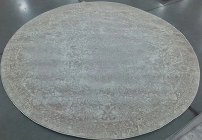 CREME / IVORY 6'-7" x 6'-7" Back Stain Rug, Reduced Price 1172792147 RFT664D-7R - Image 1 of 4