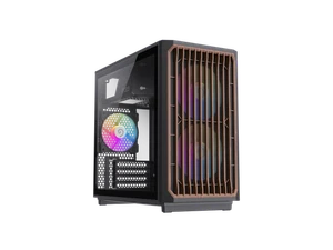 GAMEMAX F35 BW Black USB3.0 /Type C Micro-ATX Gaming PC Tempered Glass Computer - Picture 1 of 5