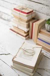 Wiederverwendbares Buchpaket Upcycling Bastelbücher DIY Projekte Kunst & Wohndeko - Bild 1 von 1