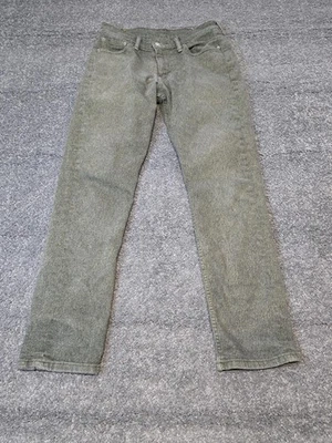 Pantalones de mezclilla Levis 511 para hombre 30x30 verde gris calce ceñido elásticos modernos Foto 1 de 4
