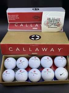 Vintage 9 Callaway Rule 35 Red Ball & Nike Spin Control Ball - Bild 1 von 7