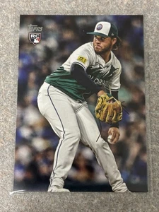 2025 Topps Serie 2 - Luis Peralta #526 Foto Verdadera (RC) - Imagen 1 de 2