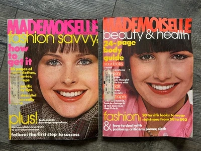 MADEMOISELLE Magazine 1976 September October Lot Women Fashion Lifestyle Foto 1 de 4