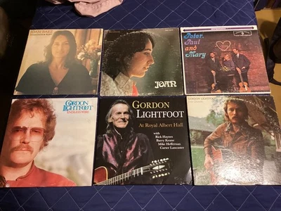 Gordon Lightfoot "At Royal Albert Hall" vinyl lot of 6 LP records - Image 1 of 4