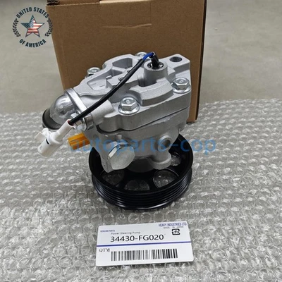 Power Steering Pump 34430FG010 For Subaru Impreza Forester 2008-2012 2.0L 2.5L - Изображение 1 из 4