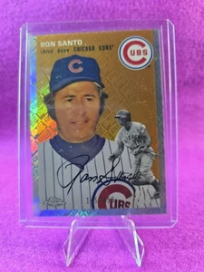 2023 Chrome Platinum Anniversary Refractor Ron Santo 145/499 Topps Refractor - Bild 1 von 2