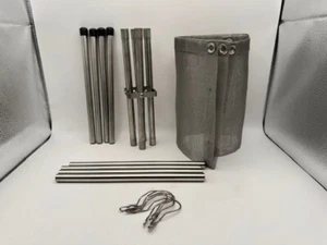 Collapsable Outdoor Camping Wood Stove Approx 42x42x32cm - Picture 1 of 4