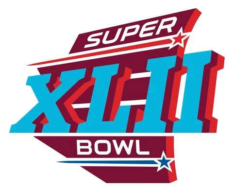 Super Bowl 42 SB XLII Football Helmet Decal Sticker Giants Patriots Cover