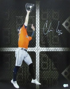 Chas McCormick Autographed 16x20 Photo 2022 World Series Game 5 Astros Beckett - Picture 1 of 3