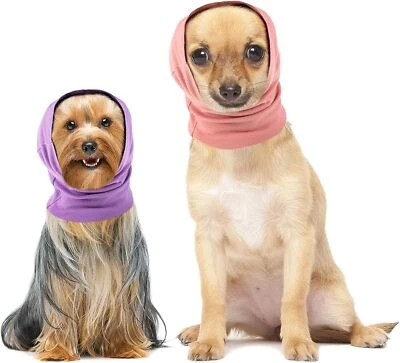 2 Pieces Ear Covers for Pets Dog Ears Protection Pet Warmer Ear Flap Head Wrap - Image 1 of 4