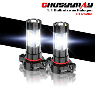 Для Subaru XV Crosstrek 2013-2014 2 x светодиодные противотуманные лампы лампа белый 6000K - Изображение 1 из 4