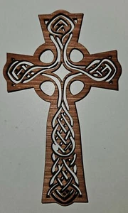 Keltenkreuz Kruzifix, Religion, Christentum, Jesus, Holz - Bild 1 von 3