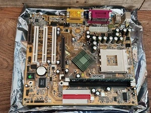 Vintage Rare Jetway 830CH Motherboard With 128mb Ram - Picture 1 of 20
