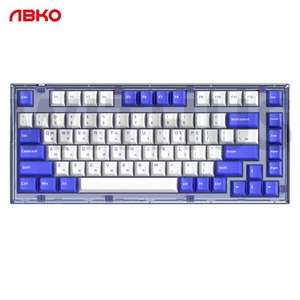 ABKO AG75 Gasket Mount RGB HOTSWAP Mechanical Keyboard English/Korean - 3color_ - Picture 1 of 14