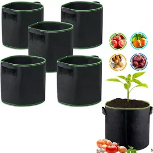 5xPotato Grow Bag Tomato Plant Bag Home Patio Garden Vegetable Planter Container - Picture 1 of 15