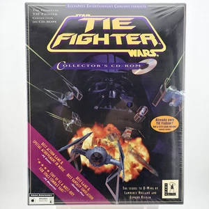 Star Wars: TIE Fighter - Collector's CD-ROM, 1995, Big Box, New & Sealed - Picture 1 of 8